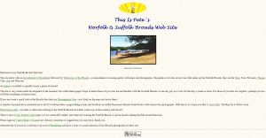 Pete's Norfolk Broads Website 1997