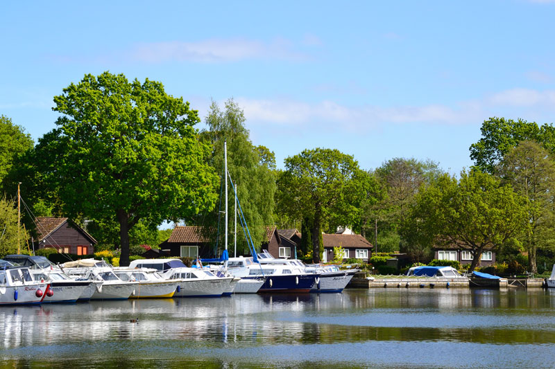 Private Moorings at Womack Staithe