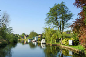 Belaugh and St Peter's Church Moorings on the River Bure