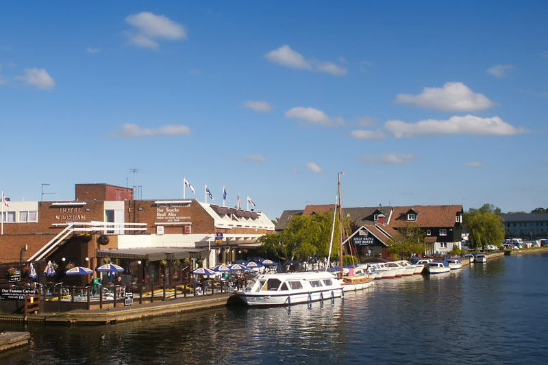 Hotel Wroxham and the River Bure