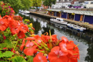 Norwich Yacht Station from the Compleat Angler