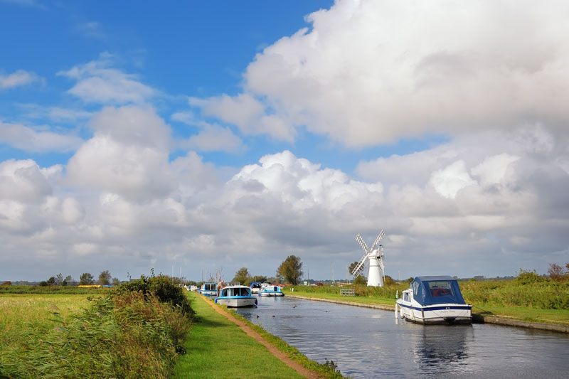 Thurne Dyke and White Mill