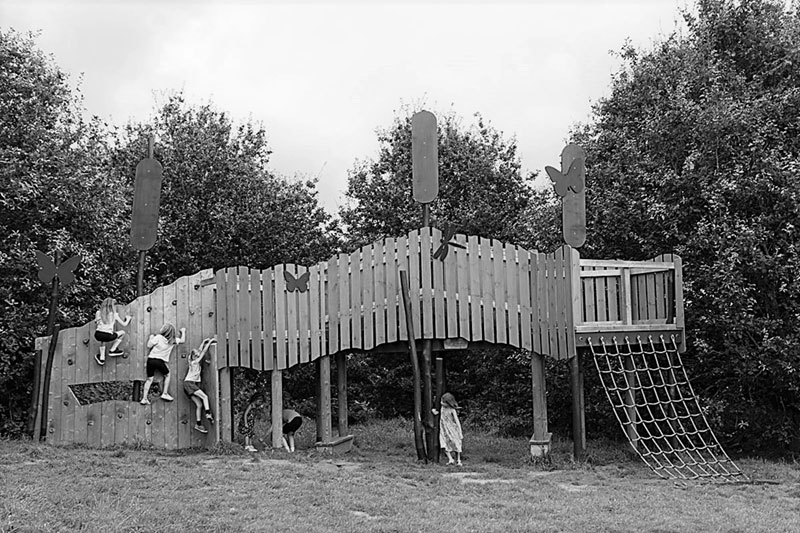 The hill and children's play area at Salhouse Broad